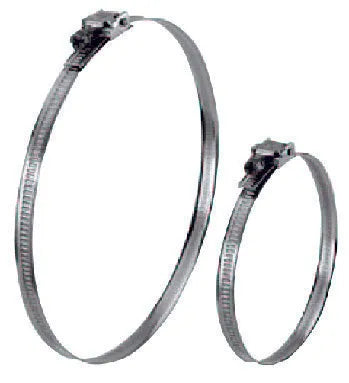 Edelstahl-Schelle 60 bis 135 mm