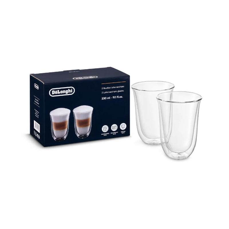 Juego de vasos lattemacchiato cafeteras DeLonghi 5513284171