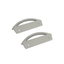 manilla puerta original frigorífico Electrolux gris kit 2 unidades