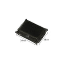 Filtro de carbón para nevera Bosch original con códigos 00607746