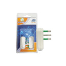 GBC - Abgewinkelter Flachstecker 2P+T 10A - AST-55301170