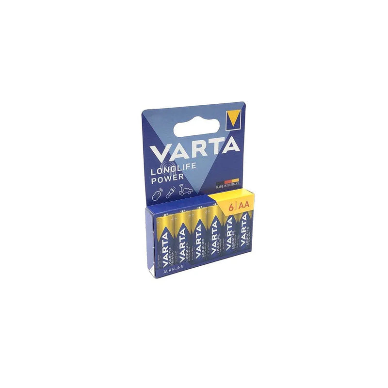 Alkaline AA Hochenergie-Batterien Varta 6 Stück 55302012