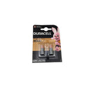 set 2 pilas alcalinas 12v mn21 duracell para mandos y alarmas