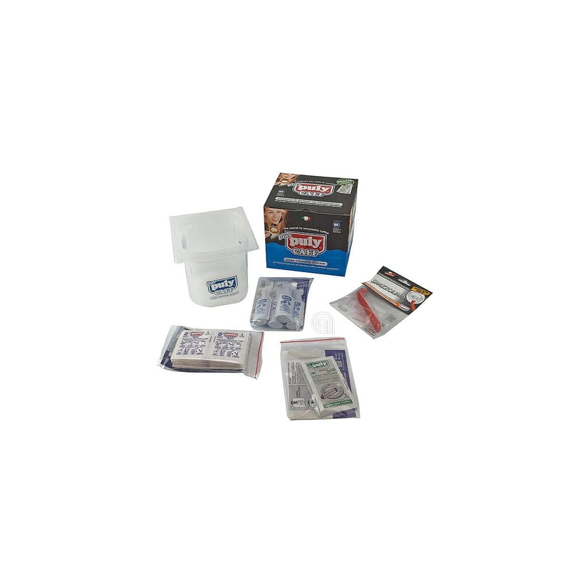 Professionelles Reinigungsset 5 Produkte Puly Caff für Espressomaschinen