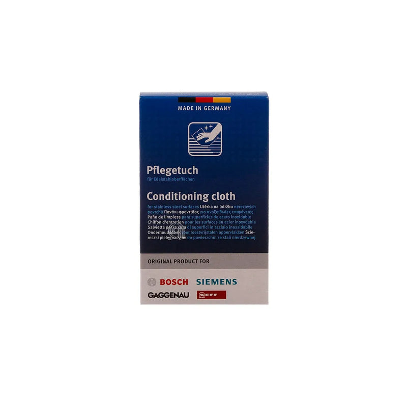 set 5 toallitas cuidado acero inoxidable Bosch original