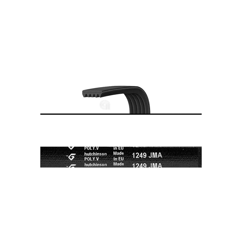 WHIRLPOOL / BAUKNECHT / BRANDT - Elastischer Antriebsriemen für Waschmaschine - 1249 J5