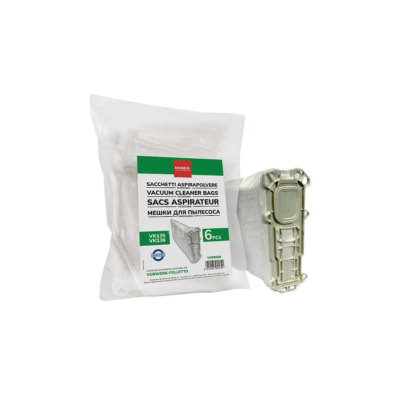 VORWERK-FOLLETTO - Super Filtrello Staubsaugerfilterbeutel - 45030