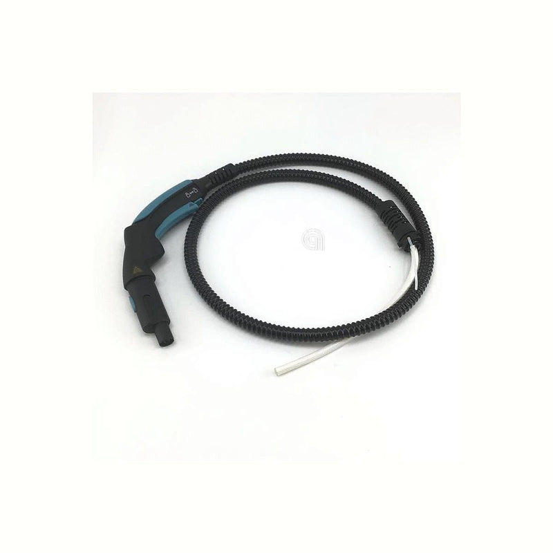 Schwarze/blaue flexible Dampfstaubsaugerpistole De Longhi AT5216002500