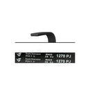 WHIRLPOOL - Antriebsriemen J5 1270 Poly-V Waschmaschine - AST-00126213