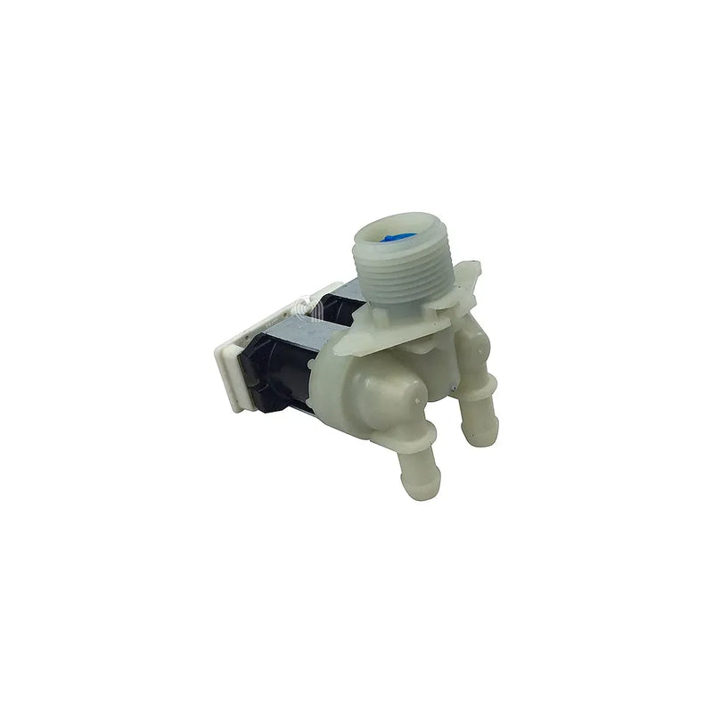 Válvula solenoide 2 vías 180° original para lavadora Whirlpool