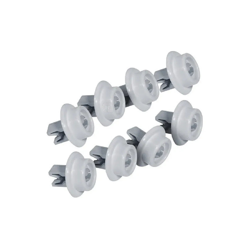 Set 8 Räder unterer Korb Geschirrspüler Electrolux Original 50279059005