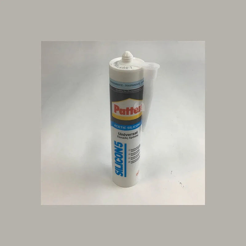 silicone transparente pattex 280 ml para sellado universal