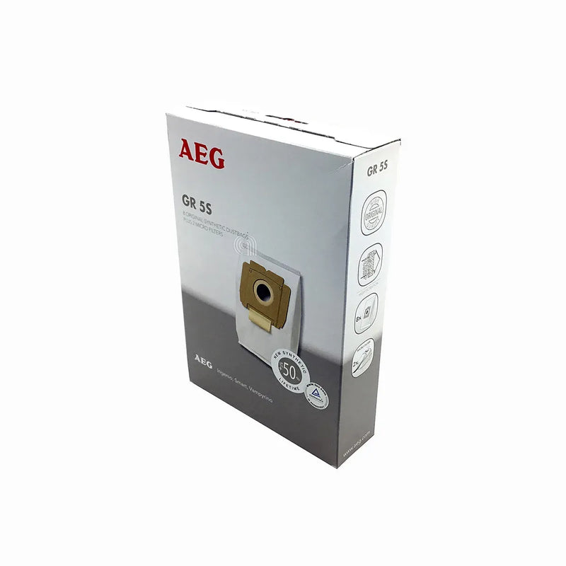 Set mit 8 Beuteln und 2 Originalfiltern für AEG Electrolux Staubsauger