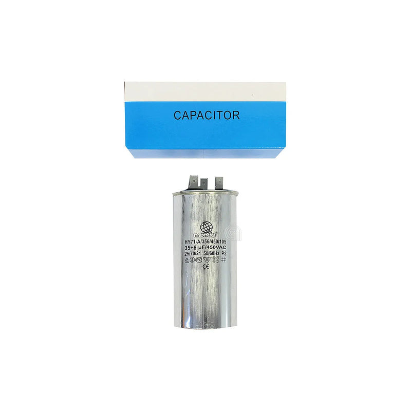 UNIVERSAL - Doppel-Kondensator 35µF + 6µF 450V Kühlschrank - AST-00230354