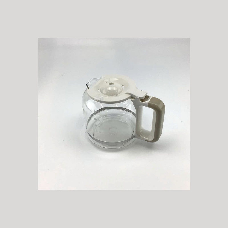 Beige-cremefarbene Kanne für De Longhi Kaffeemaschine AT4066009010