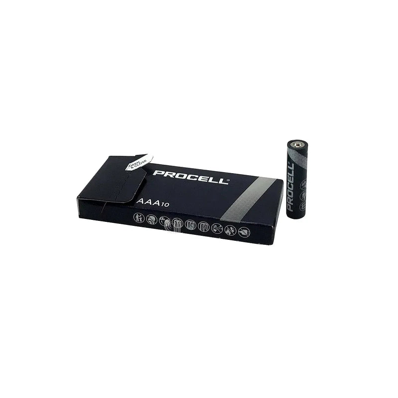 Set 10 pilas alcalinas ministilo AAA Duracell industrial 55302002
