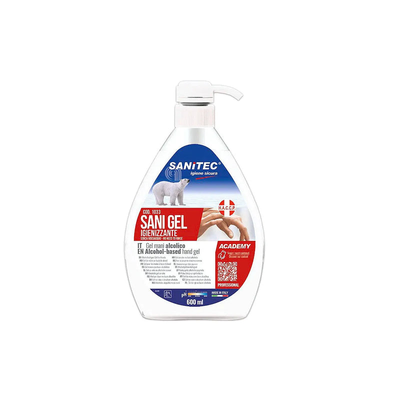 Sani gel sanitizante manos 600ml Sanitec alcohol 60%