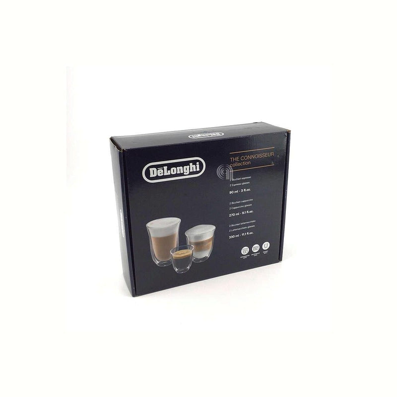 Set mit 6 verschiedenen Gläsern für De Longhi Kaffeemaschine 5513284451