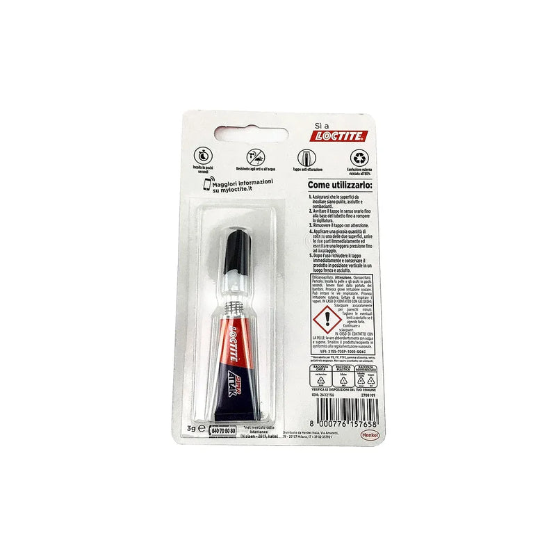 adhesivo instantáneo super attak 3g loctite henkel universal