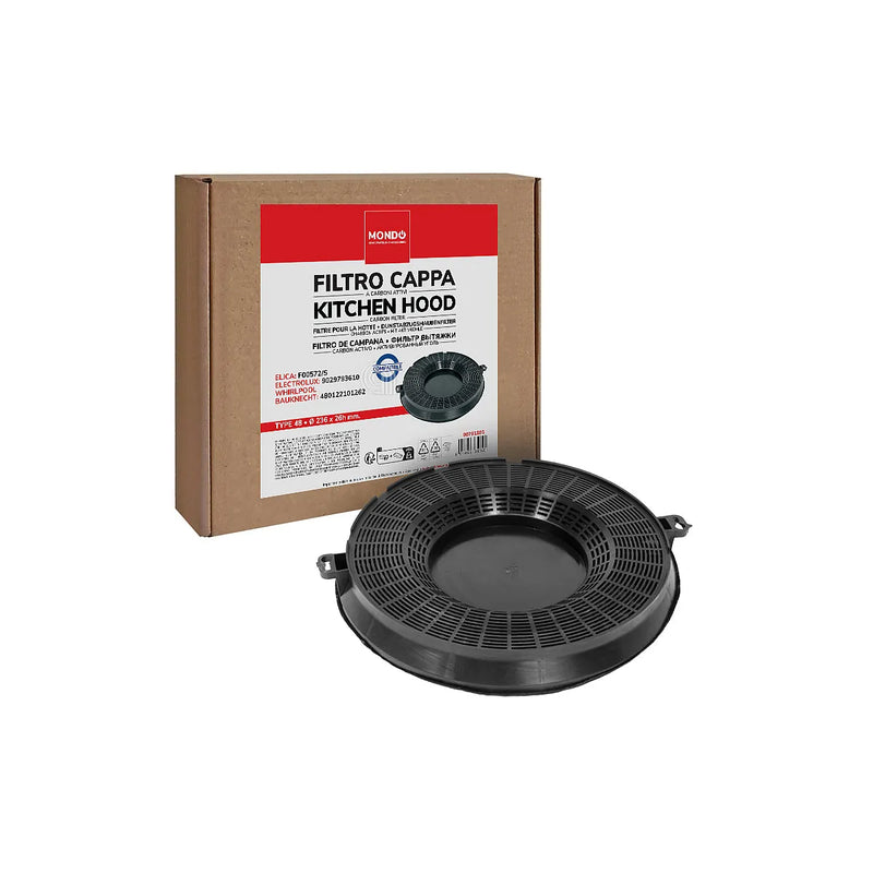 ELECTROLUX WHIRLPOOL AEG - Aktivkohlefilter für Dunstabzugshaube - F00572/S