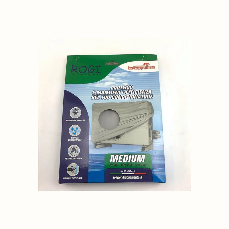 cappottina para climatizador medium rogi protección exterior pvc