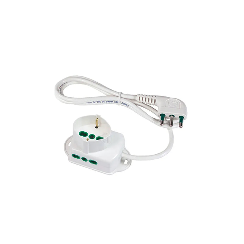 multipresa triax 2+1 16 a fanton con cable 1,5 m
