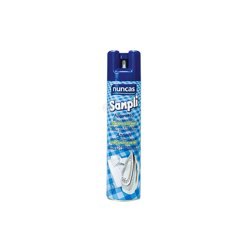 Nuncas sanpli appretto spray ipoalergénico para tejidos 400 ml