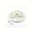 Kit polea plástico para lavadora Electrolux código 1249691104