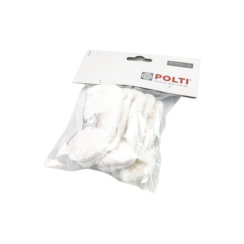 Set mit 6 originalen Bürstentüchern für Polti Dampfreiniger PAEU0282
