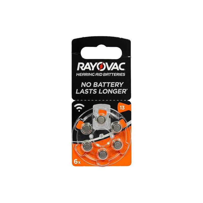 confección 6 pilas para audífonos rayovac 1,4 V 55302108
