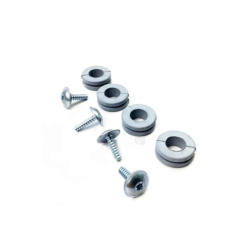 Set mit 4 Keilen und Schrauben für Bosch Waschmaschinenpumpe Original 00425075