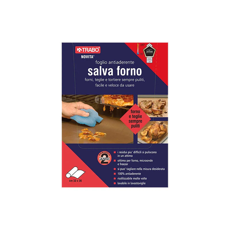 Foglio salva horno lavable trabo 330x360 mm antiadherente