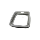 Originale Bullaugen-Dichtung für Whirlpool Waschmaschine, Code 481246668596