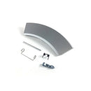 Original Türgriff-Set für Electrolux Waschmaschine 4055186482 Silber