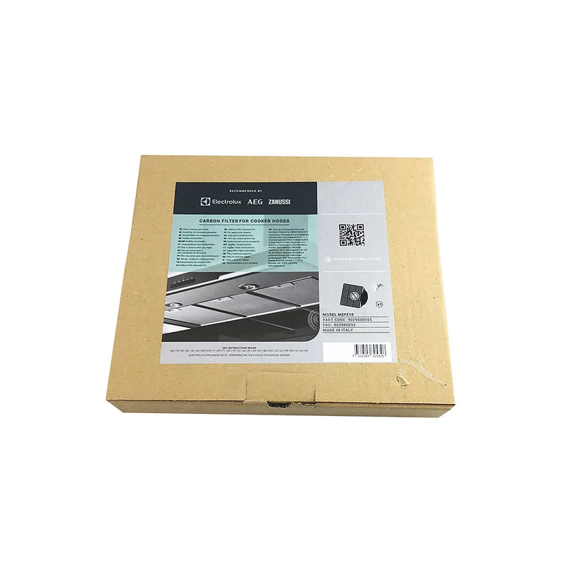 Rechteckiger Kohlefilter 214x208mm Typ 303 Electrolux