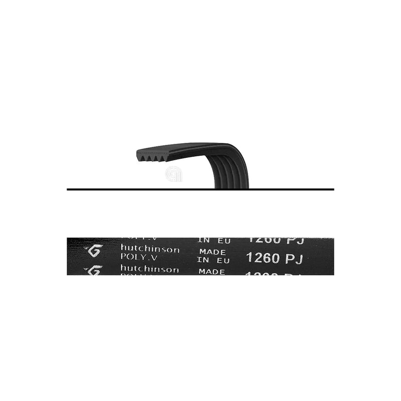 HAIER - Poly-V-Antriebsriemen J5 1260 Waschmaschine - 0020300381A