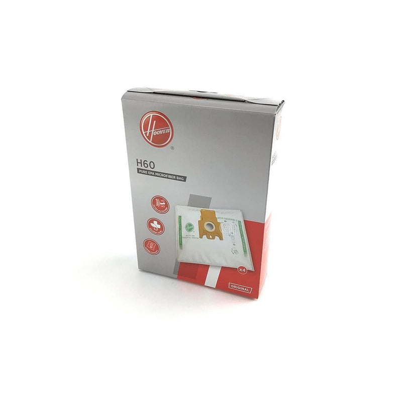 Set mit 4 originalen Staubsaugerbeuteln Hoover H52 H60 CANDY