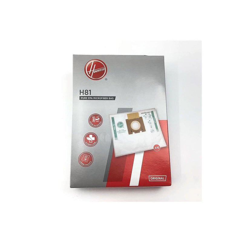 Set 4 originale Staubsaugerbeutel Hoover H81 Candy 35601865