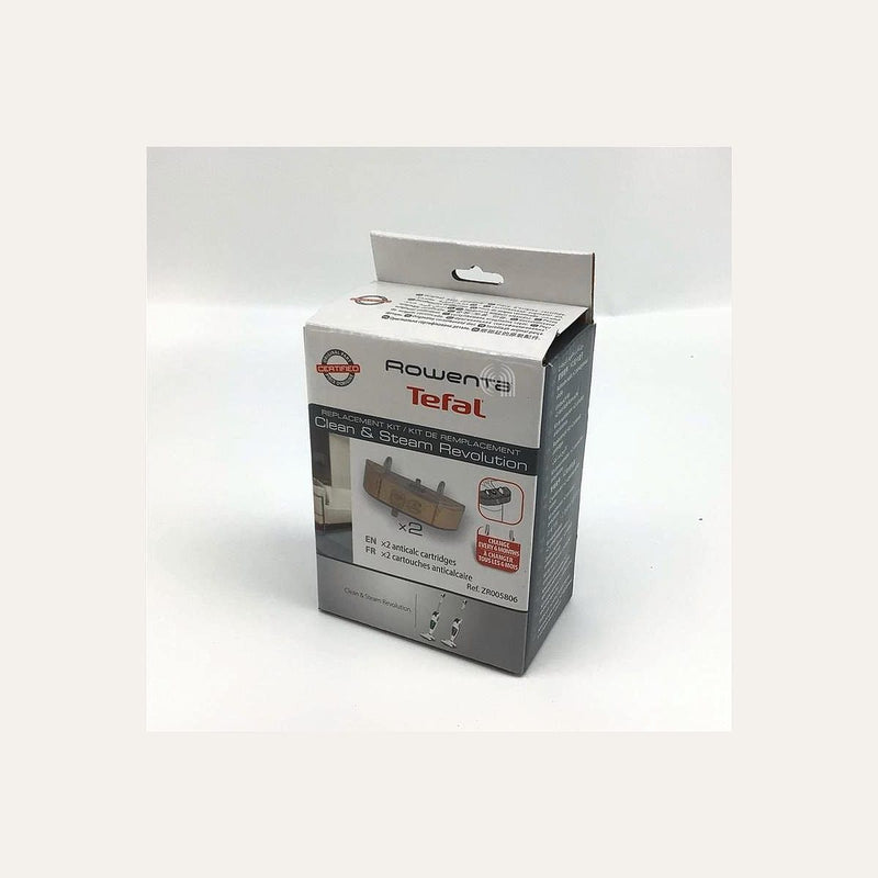 Set mit 2 Entkalkungskartuschen Rowenta ZR005806 für Dampfsauger