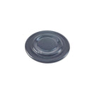 Schwarze, glasierte rechte Brennerabdeckung Whirlpool 481010714675