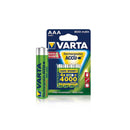 set 4 pilas recargables aaa varta 1,2v 800mah ni-mh