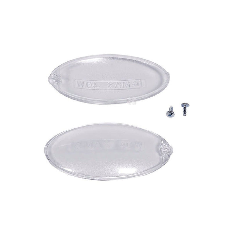 Set 2-teilig Lichtdiffusor für Dunstabzugshaube Smeg 692831966 762831380