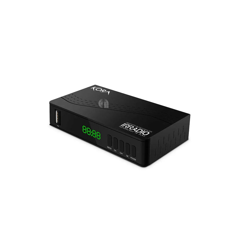 Digitaler terrestrischer Decoder Irradio kompatibel mit DVB-T und DVB-T2 HD