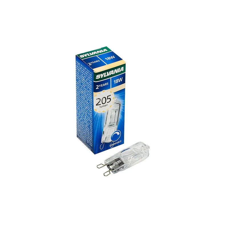 Halogen-Röhrenlampe 18W 230V mit G9-Sockel Sylvania