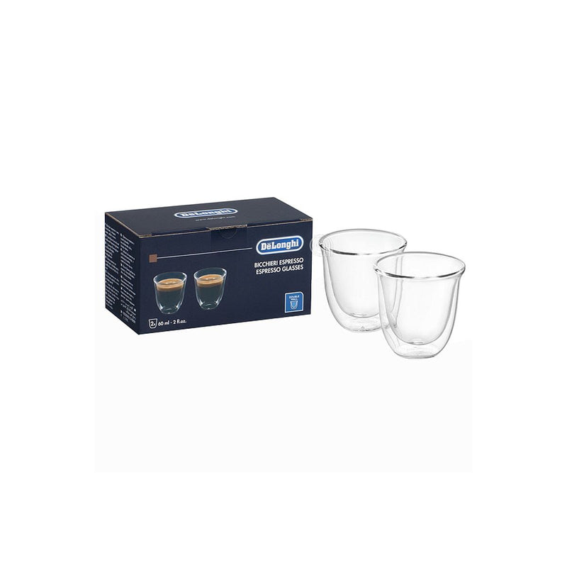 Originale Espresso-Tassen für De Longhi Kaffeemaschine 60 ml, 2er-Pack