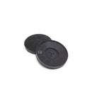 Set 2 original runde Aktivkohlefilter für Gorenje Dunstabzugshaube 808996