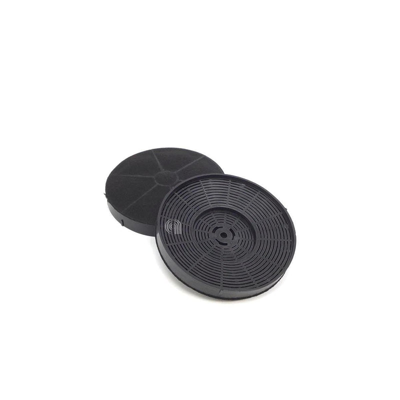 Set 2 original runde Aktivkohlefilter für Gorenje Dunstabzugshaube 808996