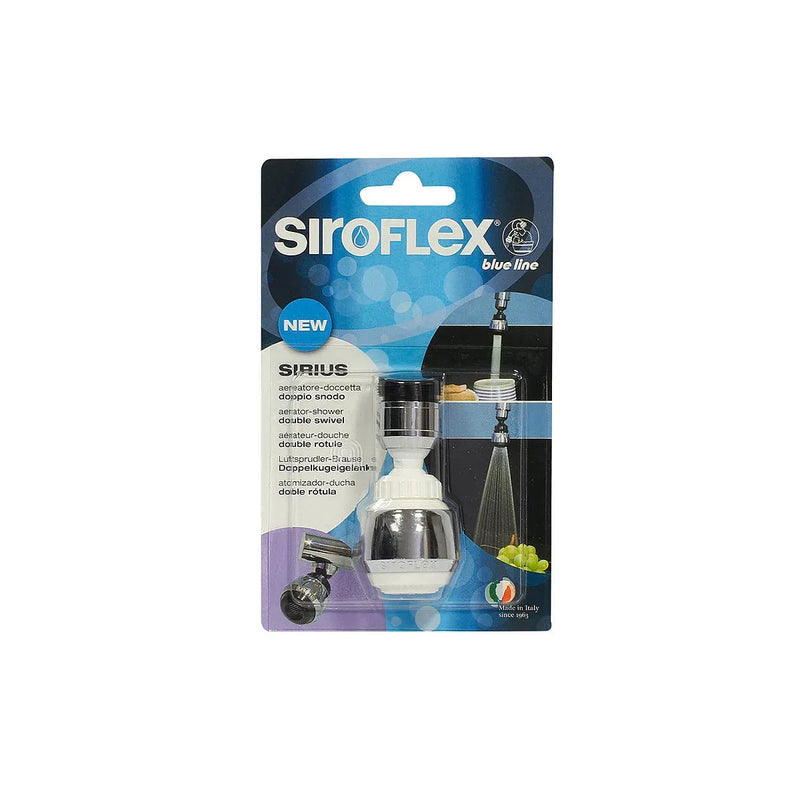 Rompigetto aireador doble articulación blanco Siroflex 55403021