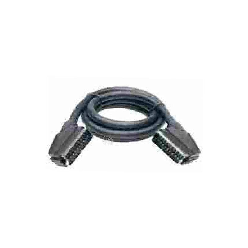 Cable scart 21 pines 1,2 m compatible GBC 55301112
