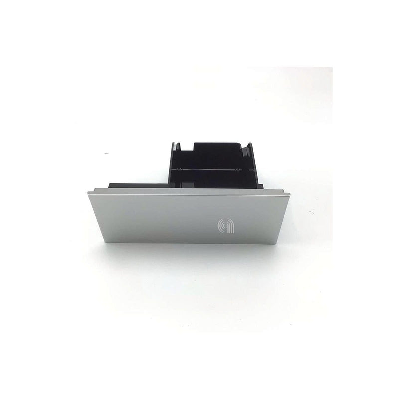 Silberner Front-Erdebehälter für De Longhi Kaffeemaschine 7313238841